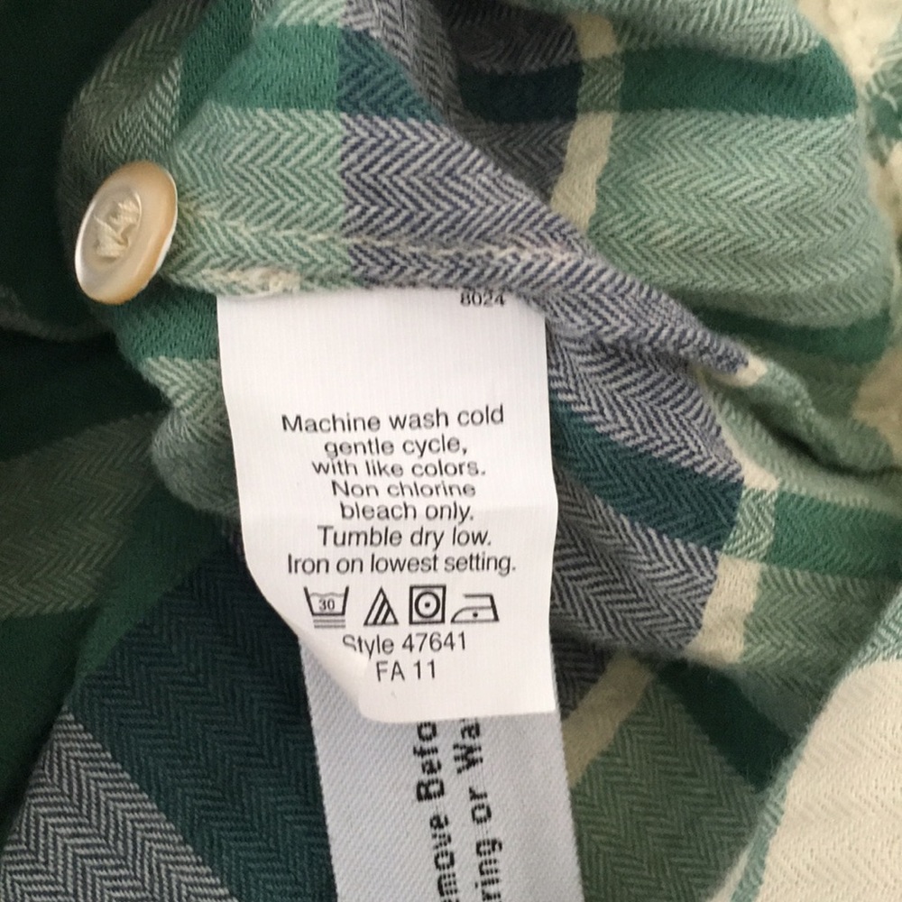 J Crew Plaid Popover Tunic Shirt - Picture 6 of 6